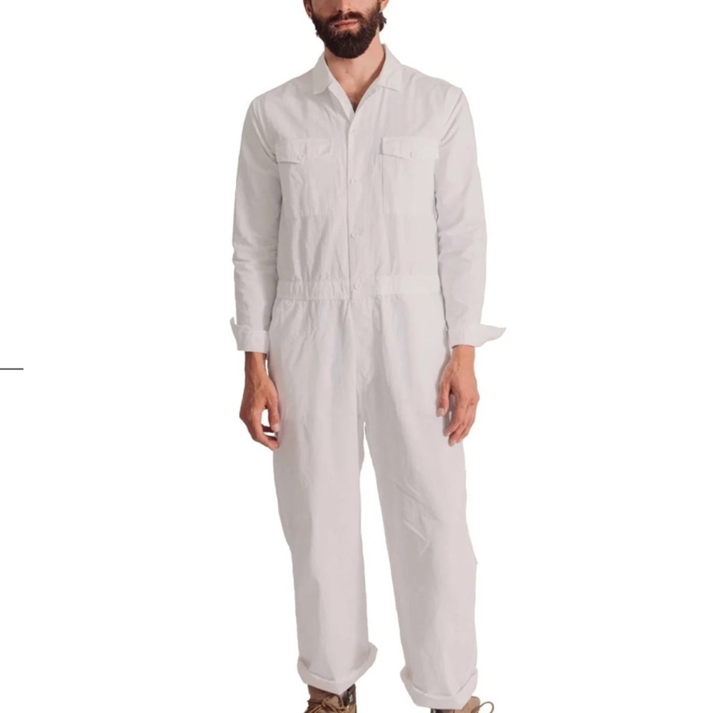 Climbing Jumpsuit, White